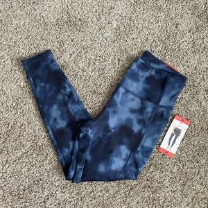 NWT Blue Tie Dye Leggings